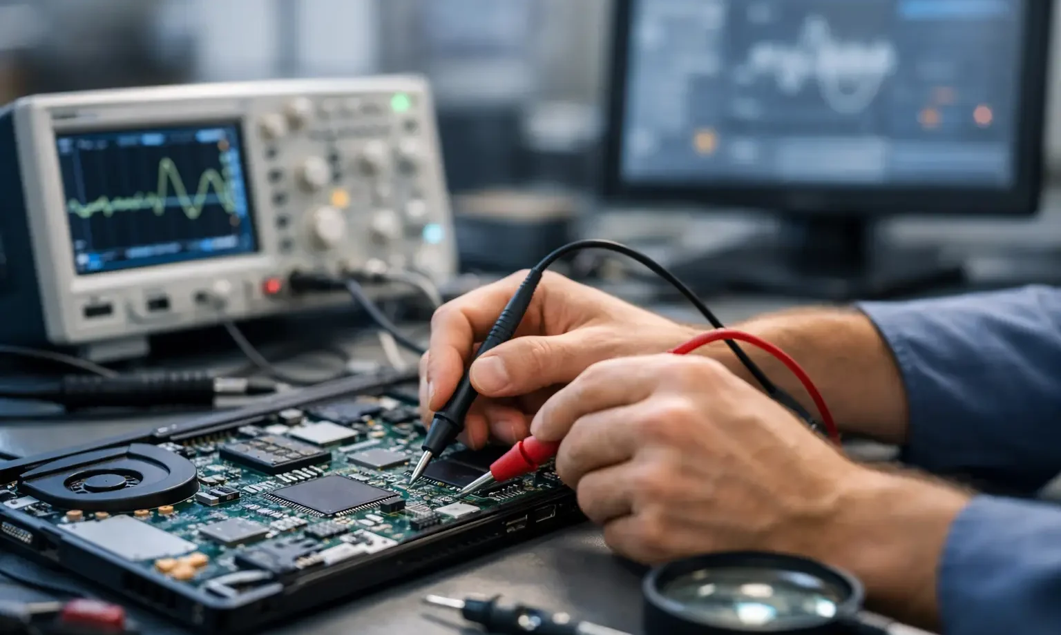 Diagnóstico de falhas eletrónicas sem erros