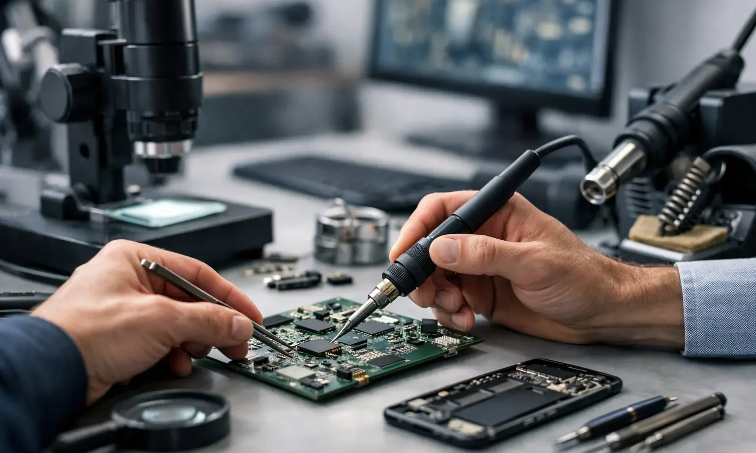 Tendências na reparação eletrónica em 2026