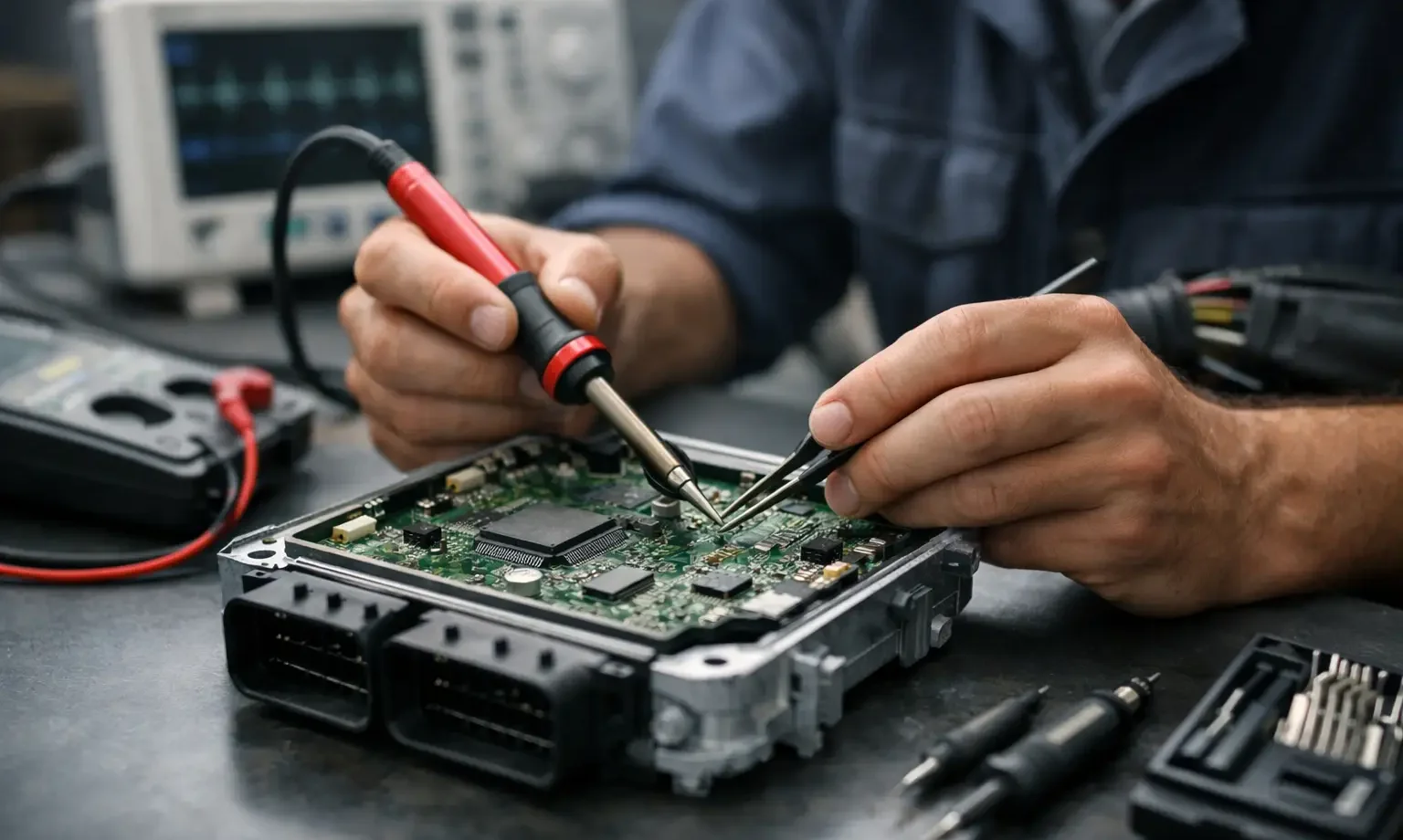 Como reparar centralina avariada com critério