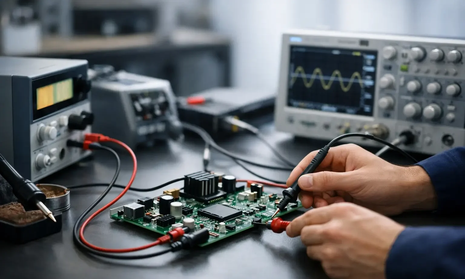 Ensaio de bancada eletrónico: para que serve