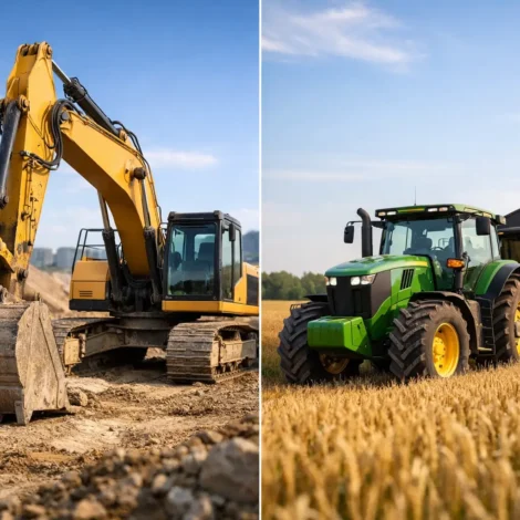 Máquinas industriais para construção e agro