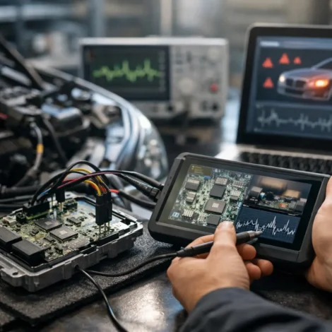 Programação de centralinas e erros eletrónicos