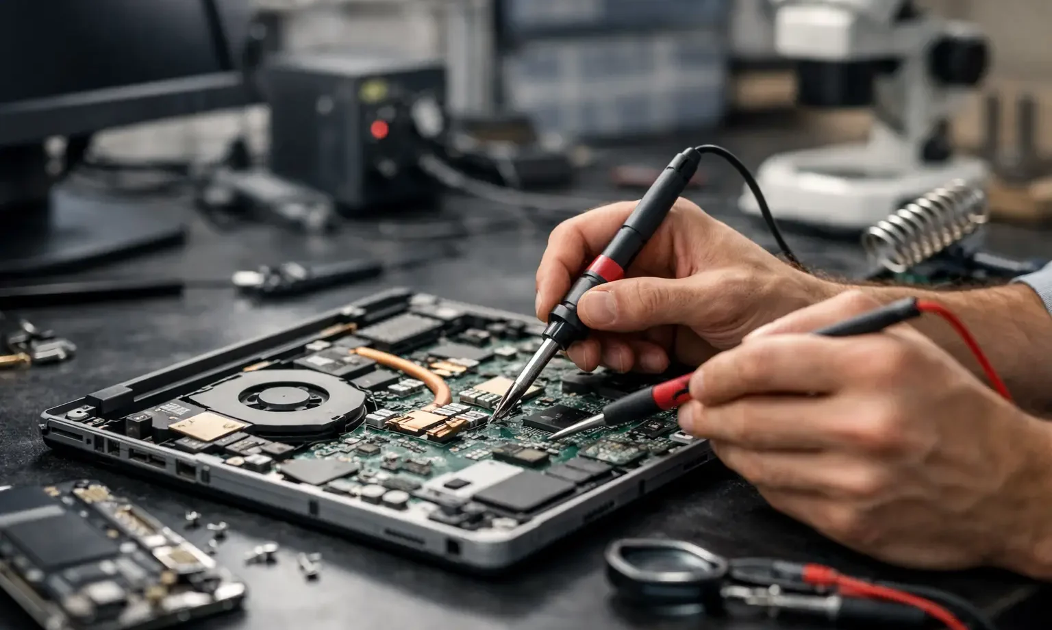 Reparação de equipamentos eletrónicos