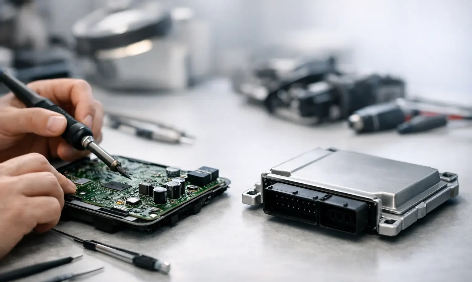 Módulos eletrónicos: reparar ou substituir?