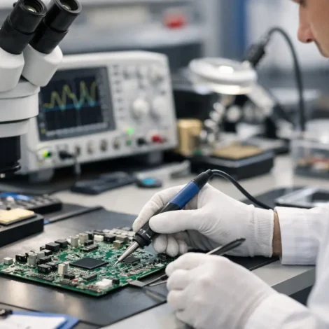 Procedimentos ISO na reparação eletrónica