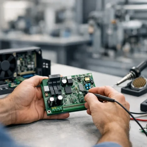 Como recuperar módulo eletrónico industrial