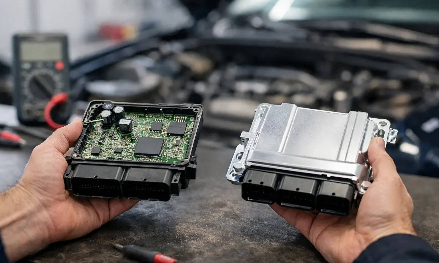 Quando reparar ou trocar módulo eletrónico
