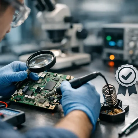 Reparação eletrónica certificada: vale a pena?