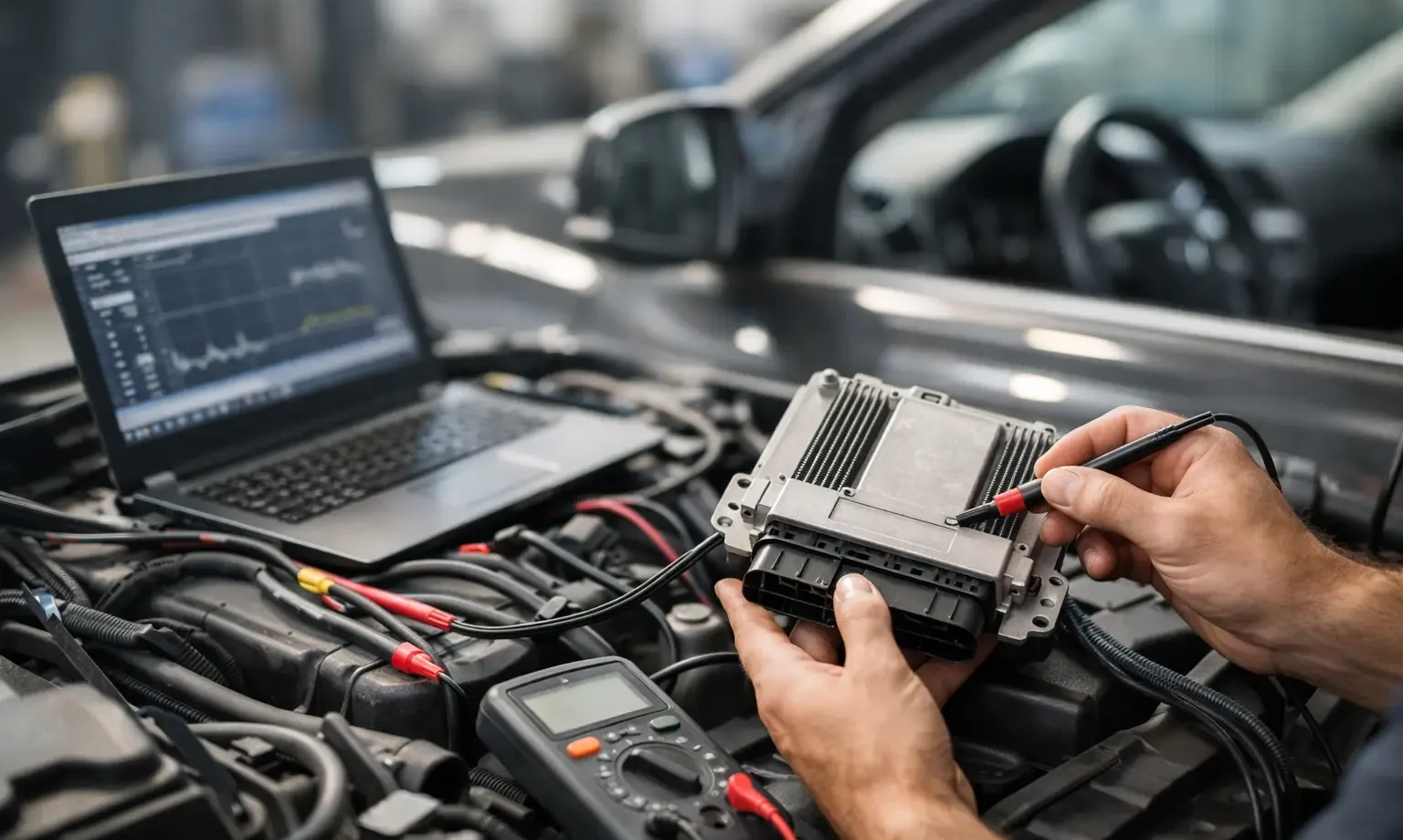 Como testar centralina automóvel com rigor
