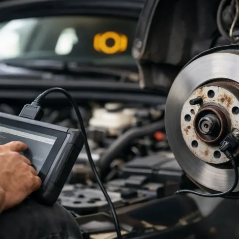 Correção de erro ABS persistente no automóvel