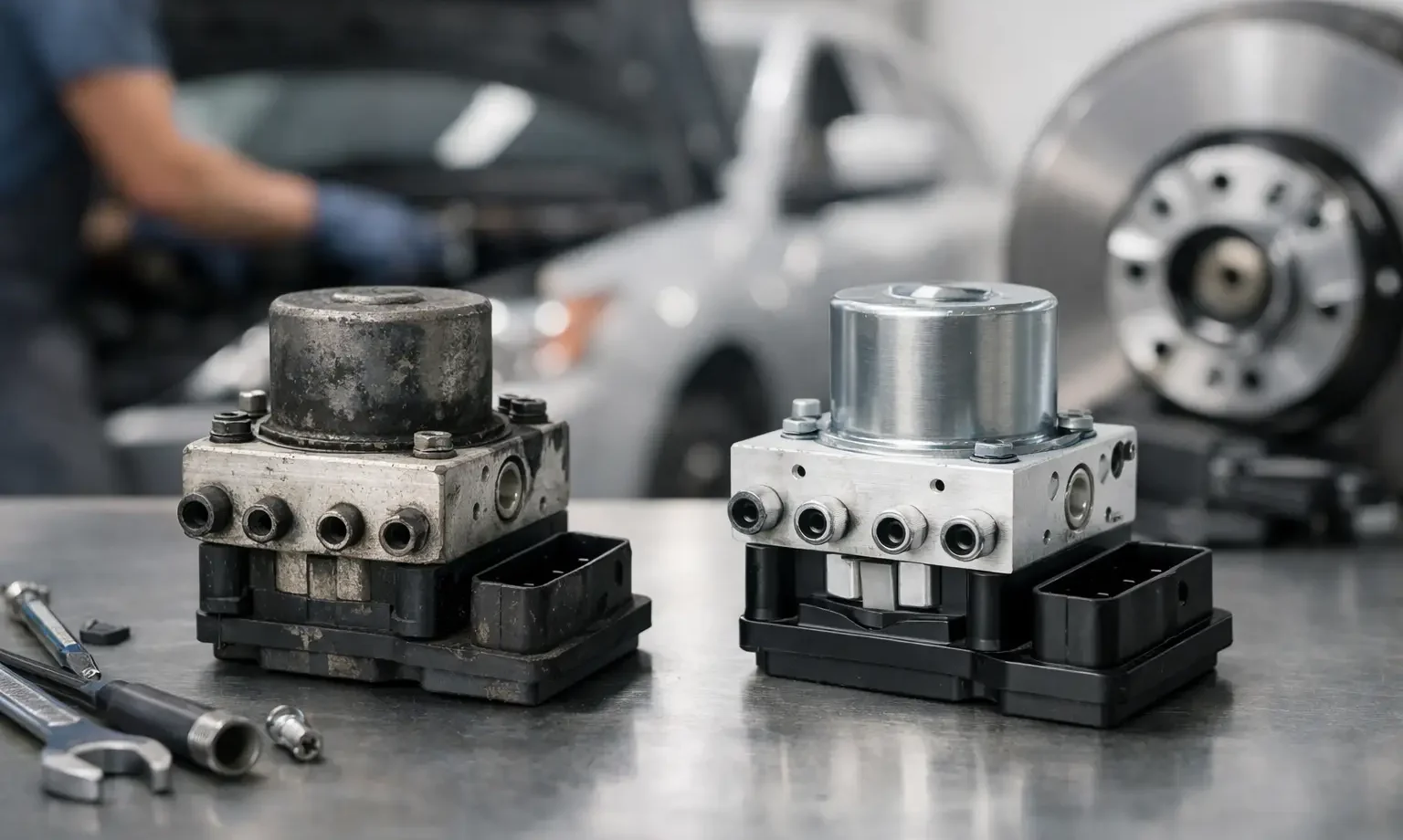 Módulos ABS com falha: reparar ou substituir?