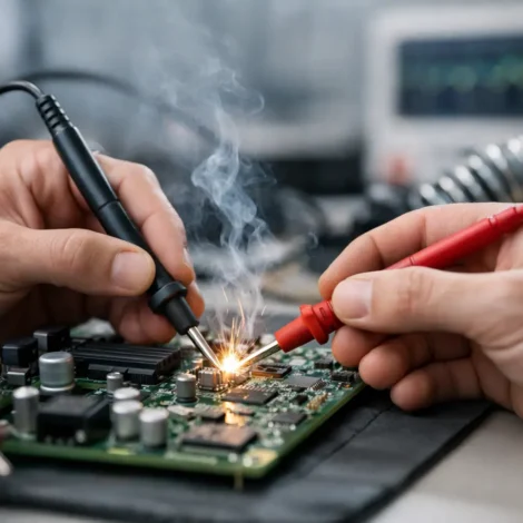 Como detetar um curto-circuito eletrónico