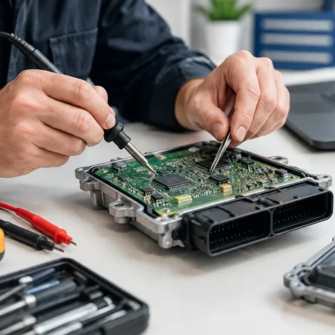Eletrónica embarcada e reparação de avarias