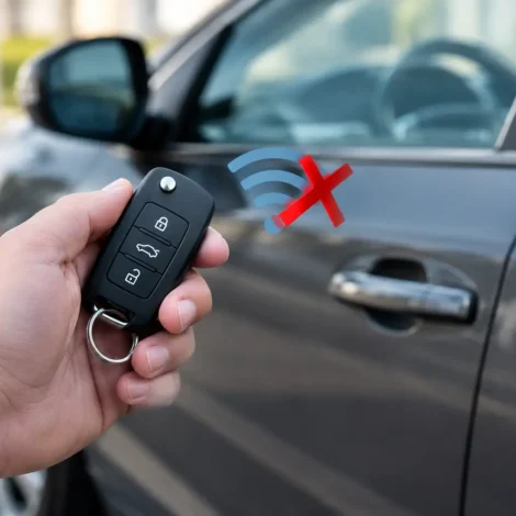 Caso de falha no imobilizador automóvel