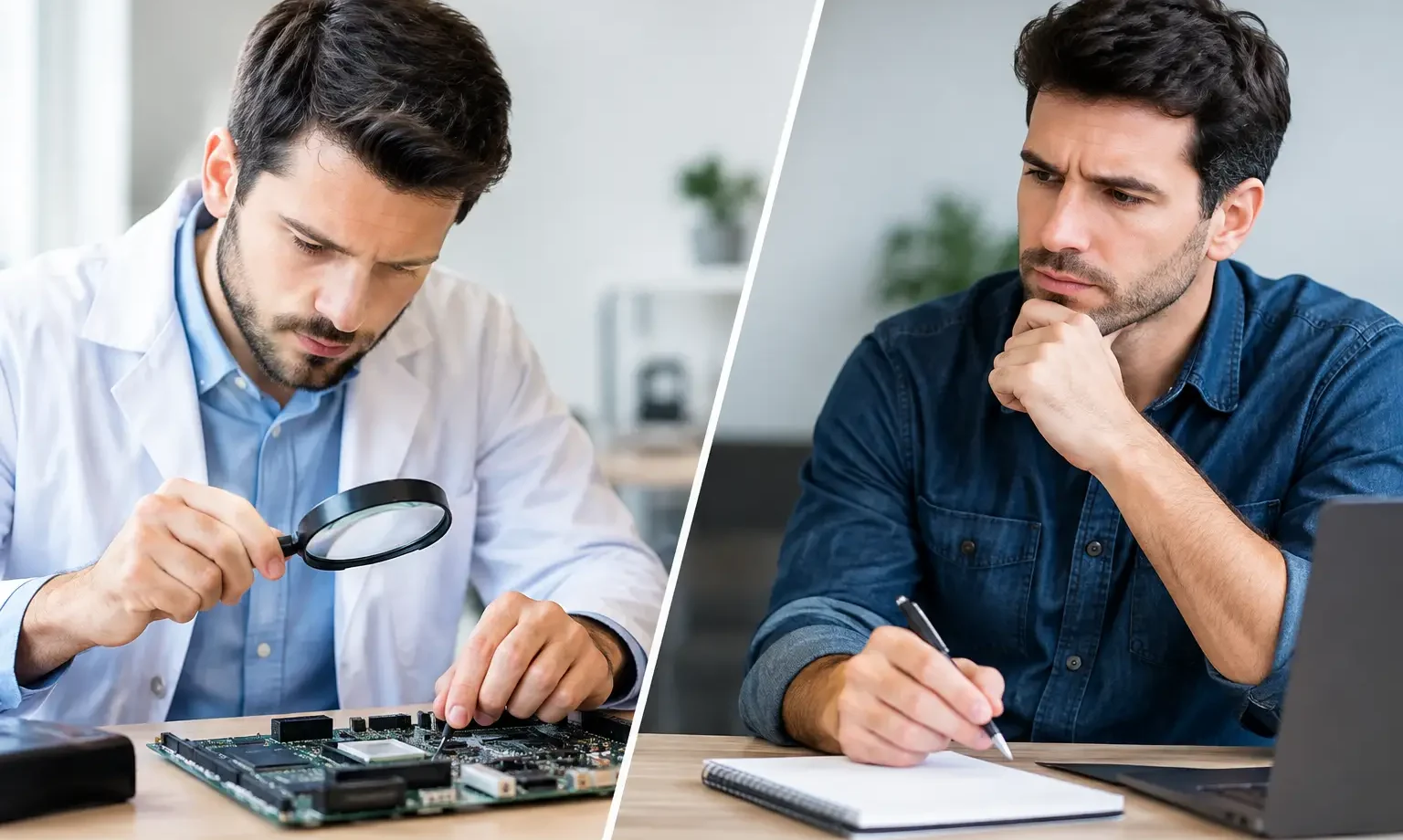 Diagnóstico técnico vs tentativa empírica