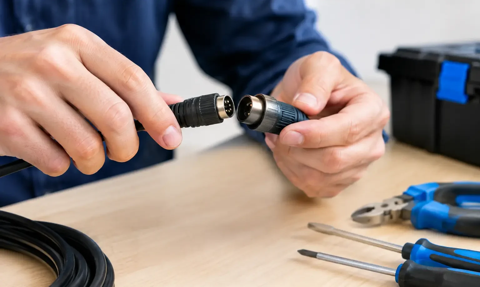 Melhores práticas para reparar conectores