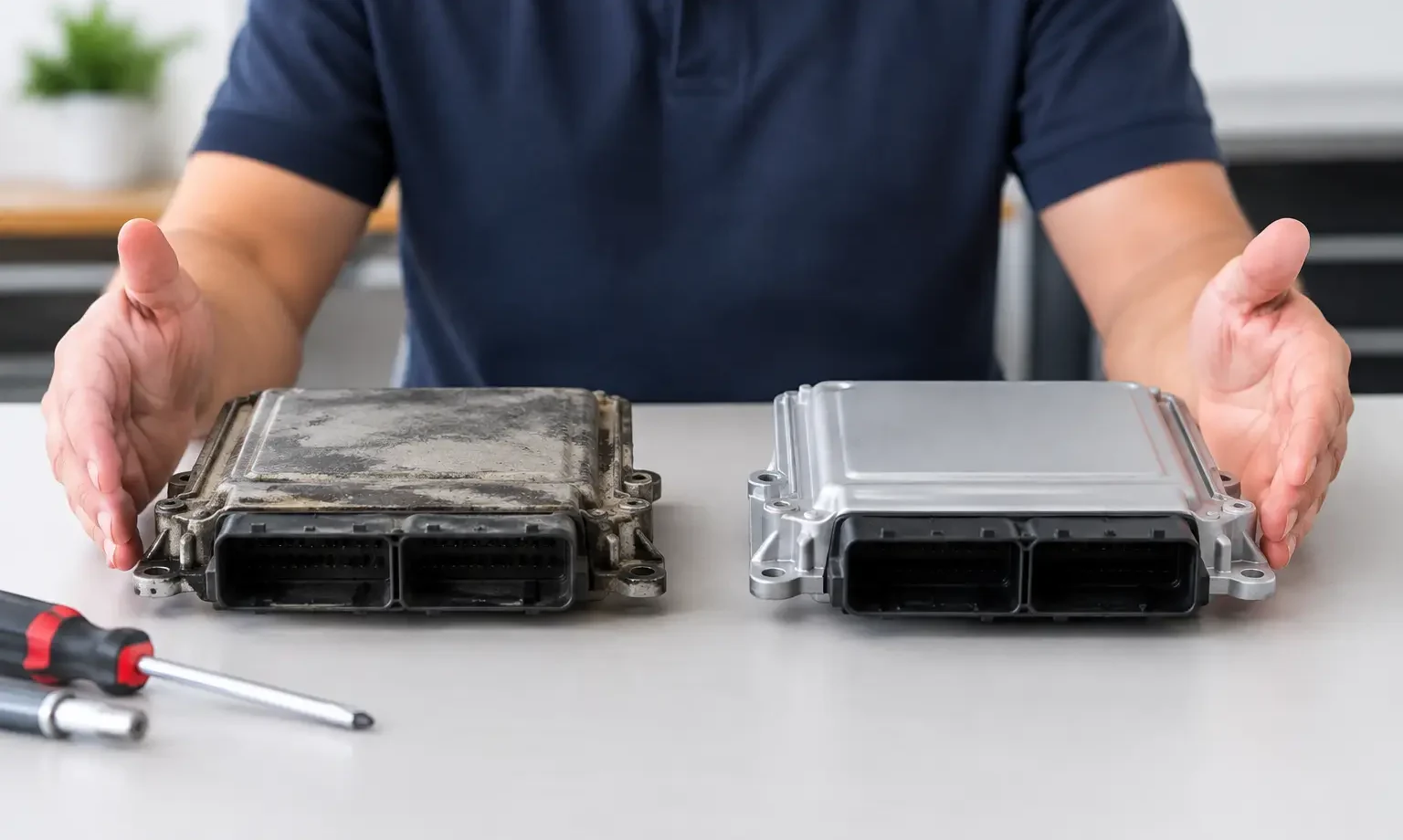 Módulo usado versus reparado: qual escolher?