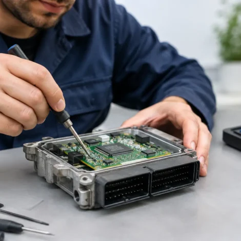 Uma centralina avariada pode ser reparada?